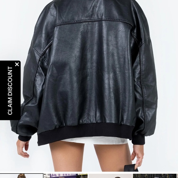 Princess Polly leather jacket - Picture 5 of 5